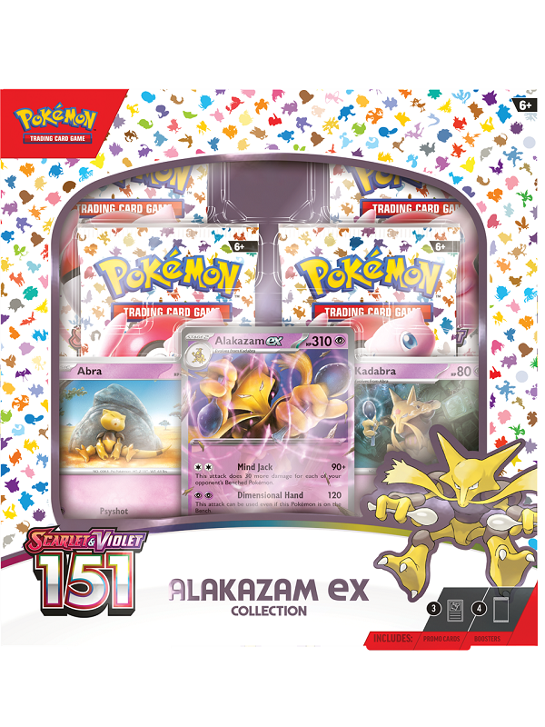 ex Box - Alakazam Scarlet & Violet 151