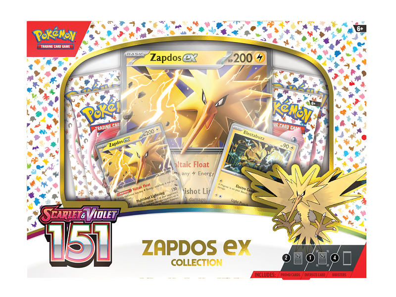 ex Box - Zapdos Scarlet & Violet 151