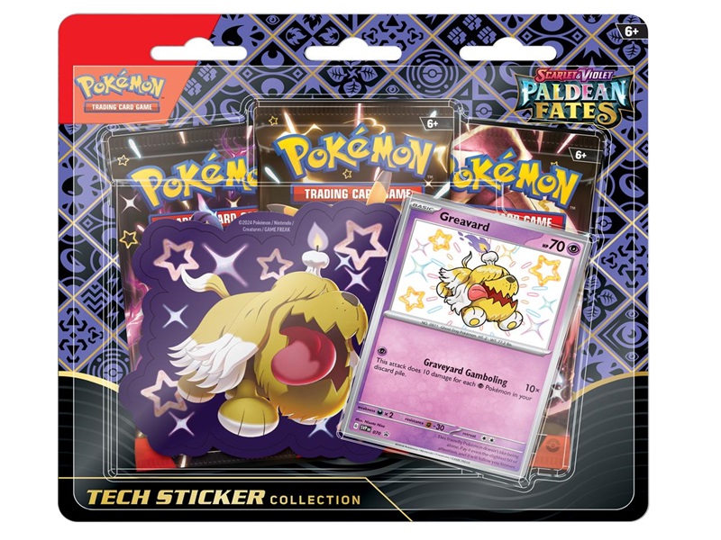 Tech Sticker Blister: SV04.5 Paldean Fates