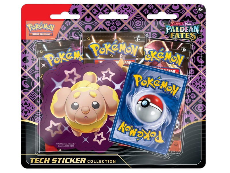 Tech Sticker Blister: SV04.5 Paldean Fates