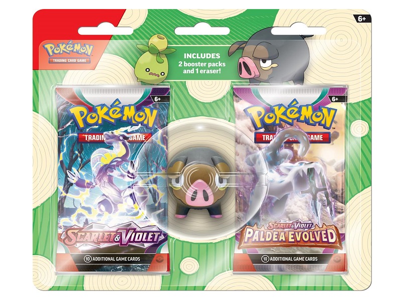 ERASER + 2 BOOSTERS: back to school
