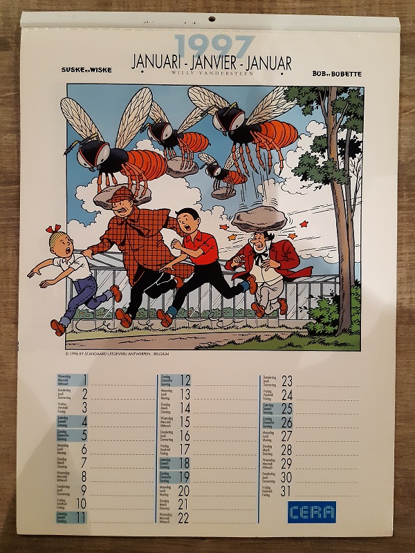 Suske en Wiske Kalender 1997