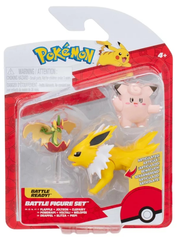 Pokémon Battle Figuren set 3-pack