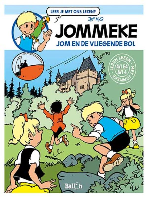 jommeke AVI- Jom en de vliegende bol