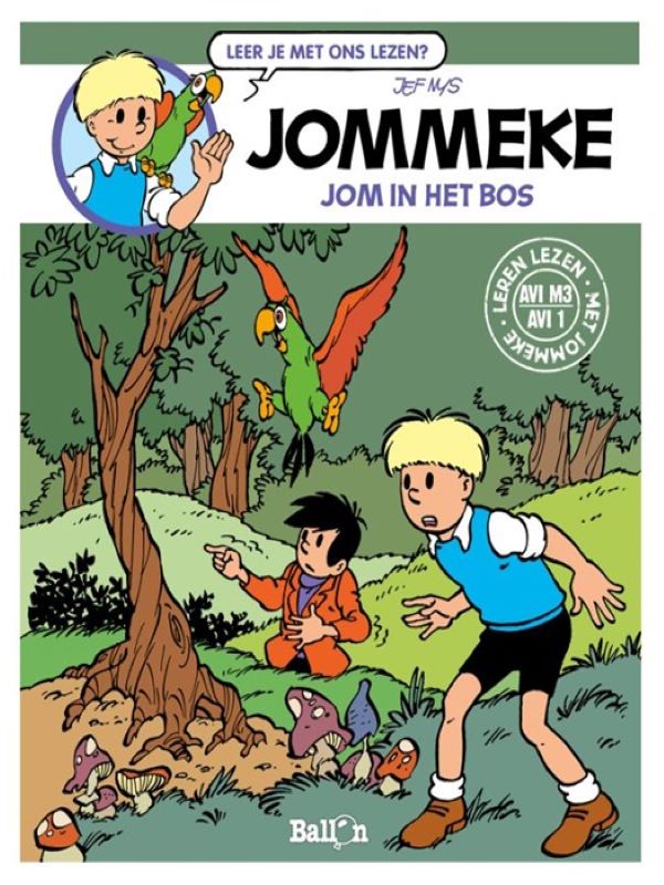 jommeke AVI- Jom in het bos 