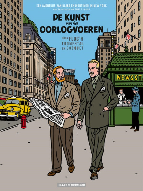 Blake en Mortimer in New York: De Kunst van het Oorlogvoeren