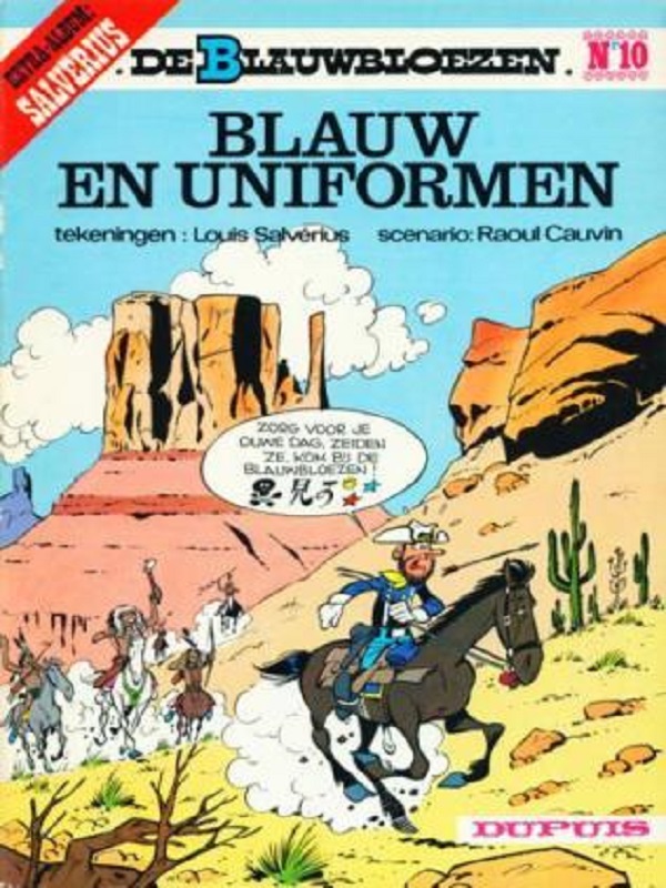 Blauwbloezen, De 10- Blauw en uniformen