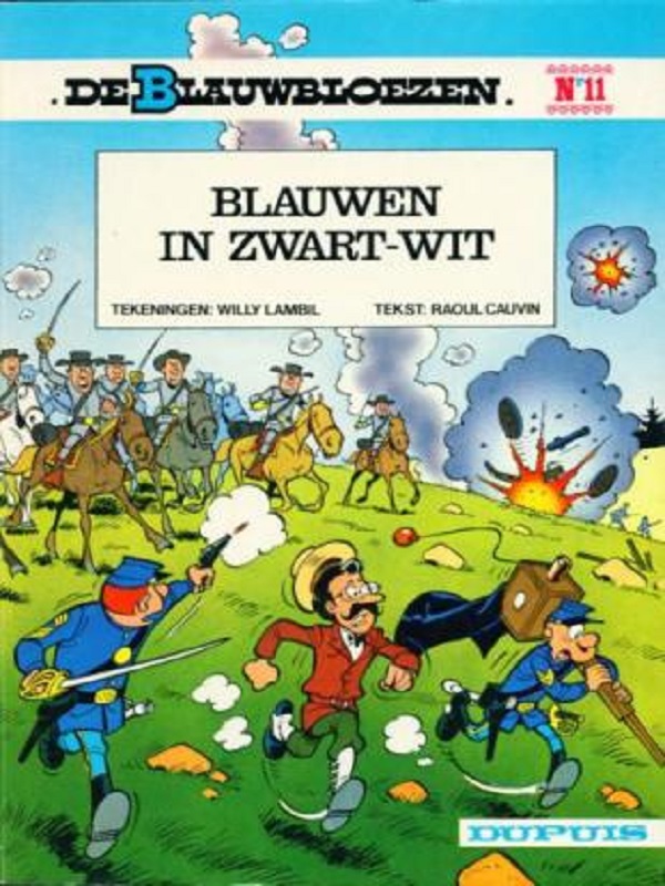 Blauwbloezen, De 11- Blauwen in zwart-wit