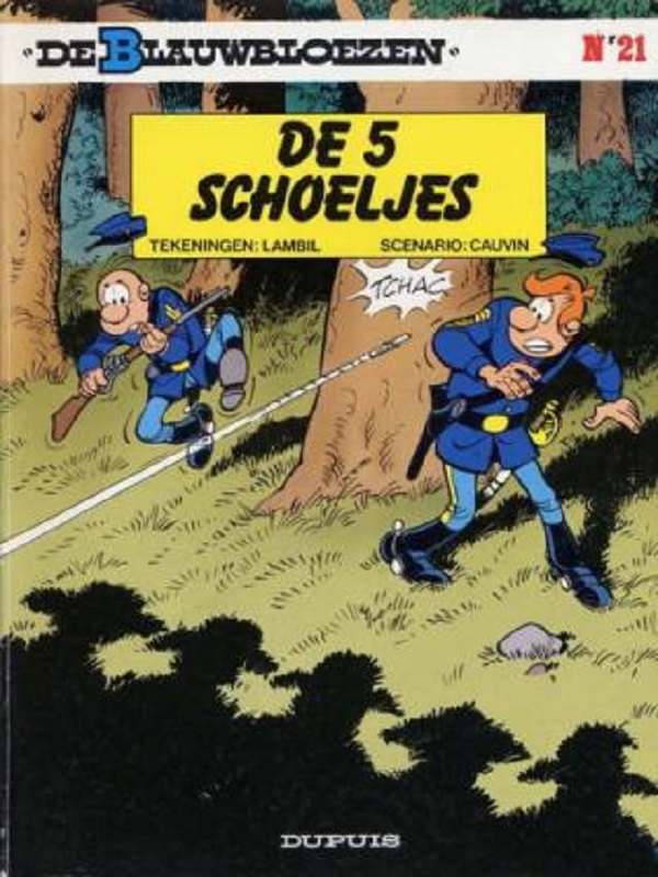 Blauwbloezen, De 21- De 5 schoeljes