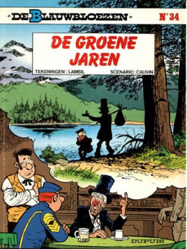 Blauwbloezen, De 34- De groene jaren