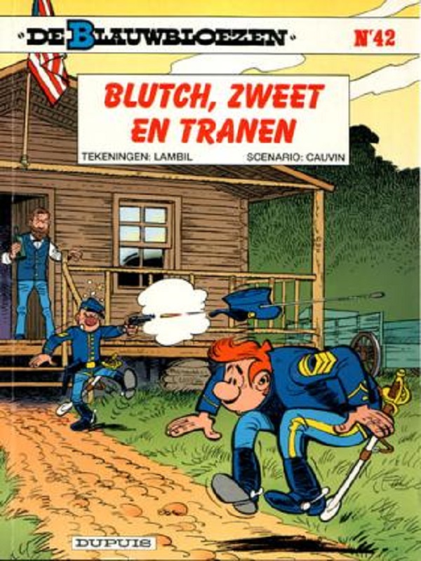 Blauwbloezen, De 42- Blutch zweet en tranen