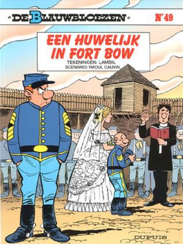 Blauwbloezen, De 49- Een huwelijk in Fort Bow