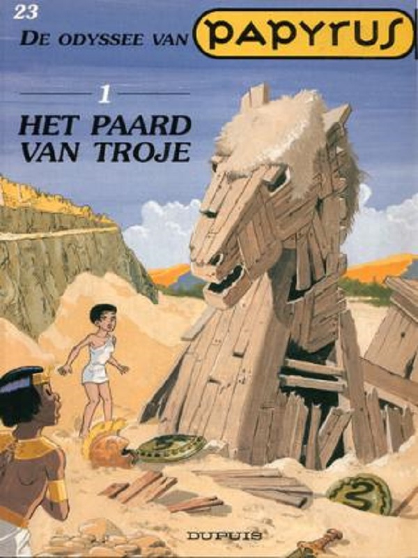 Papyrus 23: Het paard van Troje (Odyssee 1)