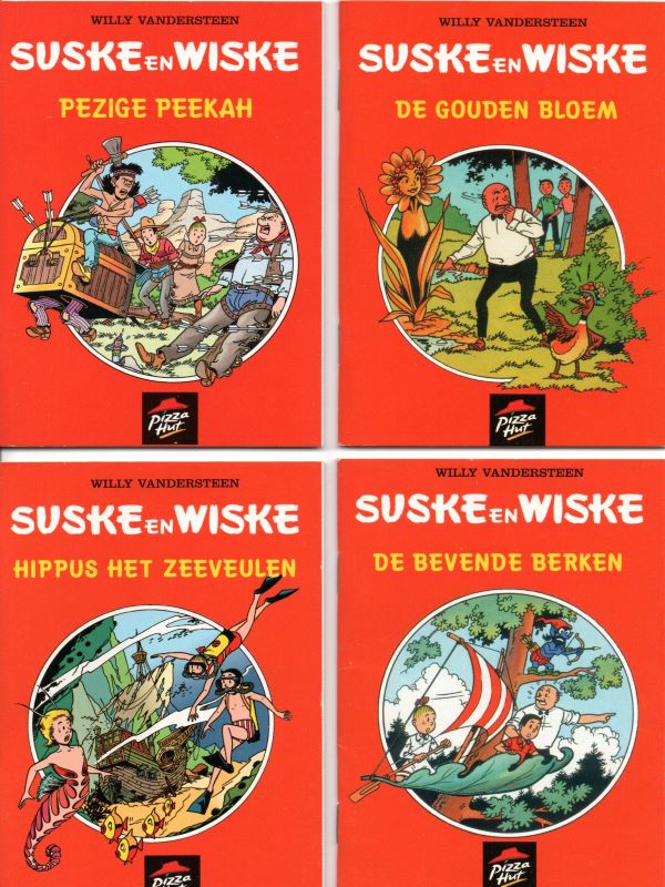 Suske en Wiske (mini album) reclame-uitgave Pizzahut
