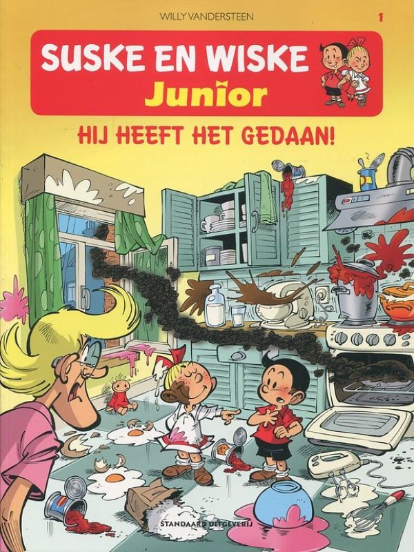 Suske en Wiske Junior 01- Hij heeft het gedaan