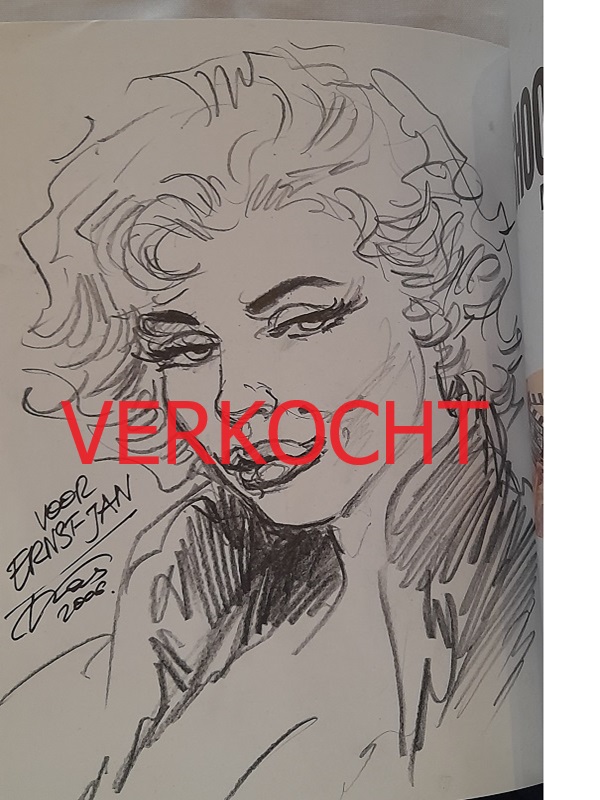 Gesigneerd (101) - Marilyn monroe - Kas