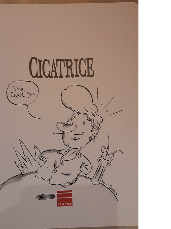 Gesigneerd (224) - Cicatrice - Marc Sevrin