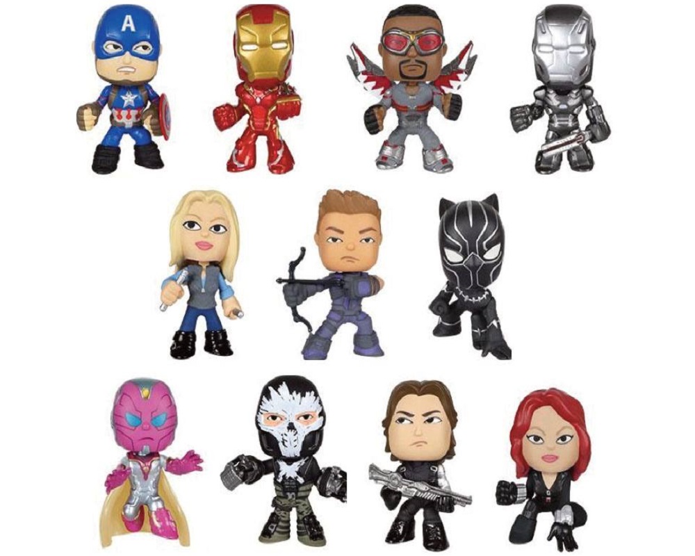 Captain America Civel War Mystery Mini figures