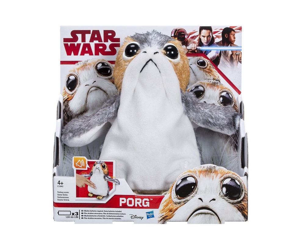 Star Wars- interactive plush Porg 